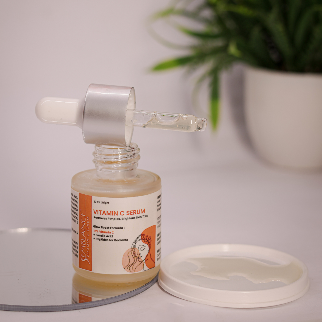 Vitamin C 15% Serum with Ferulic Acid For Brightens Skin