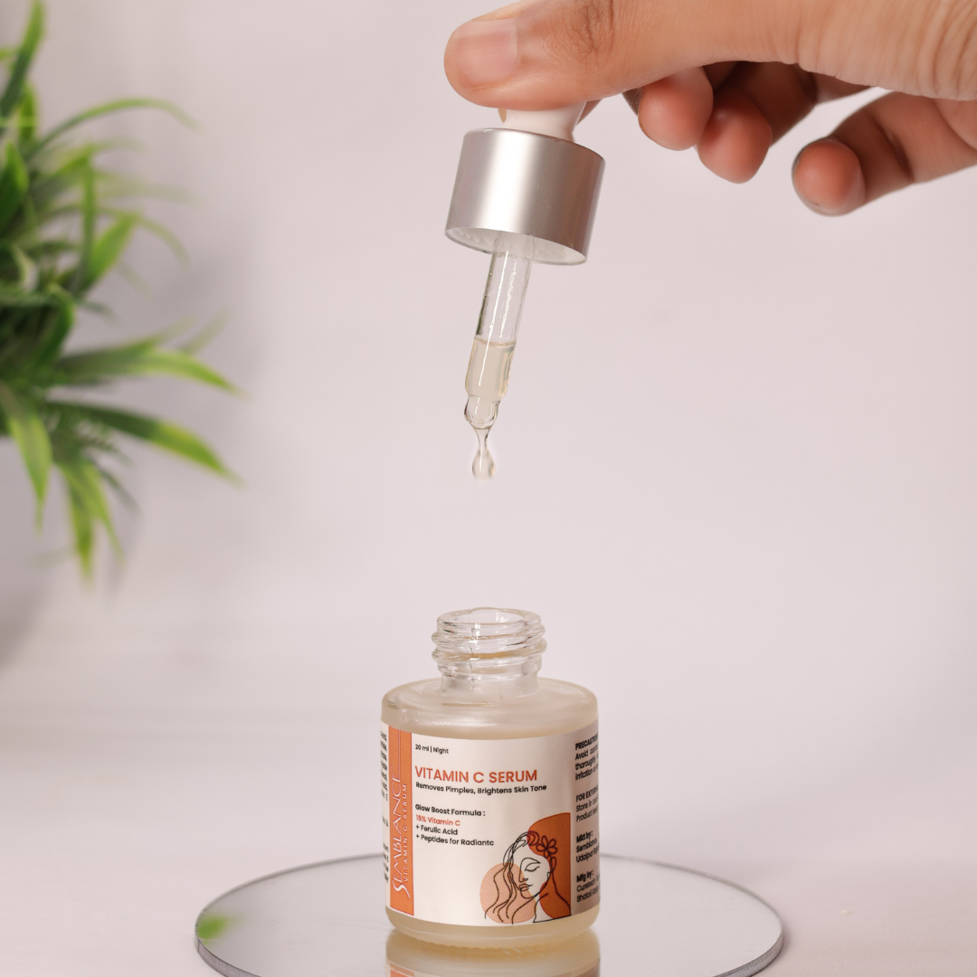 Vitamin C 15% Serum with Ferulic Acid For Brightens Skin