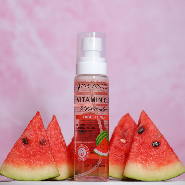 Hydrating Face Toner with Watermelon and Vitamin C 100ml