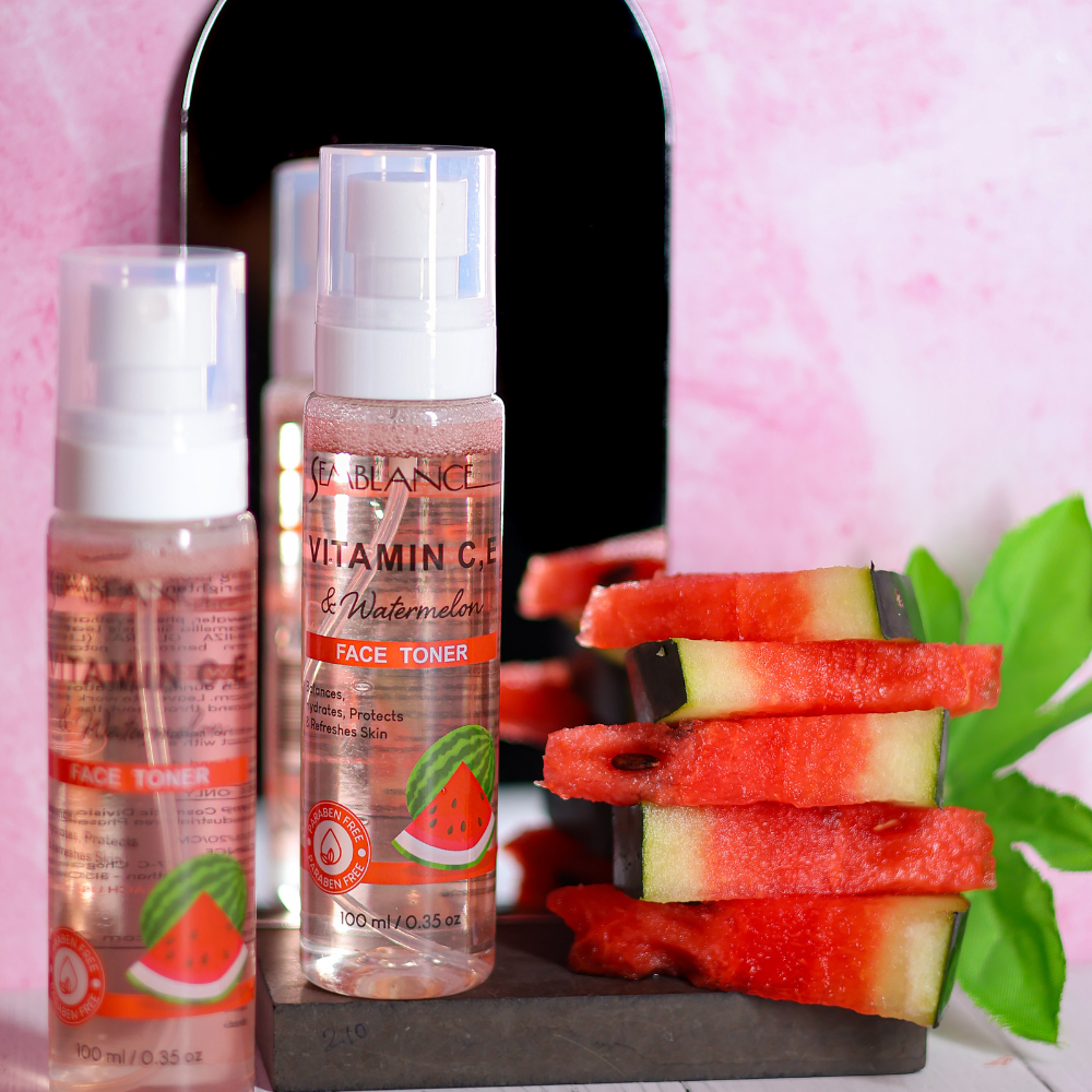 Hydrating Face Toner with Watermelon and Vitamin C 100ml